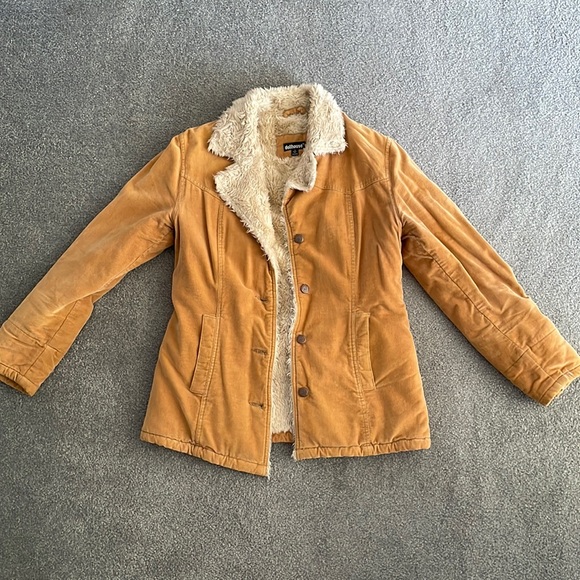 Dollhouse Jackets & Blazers - Beige/tan fleece lined jacket
